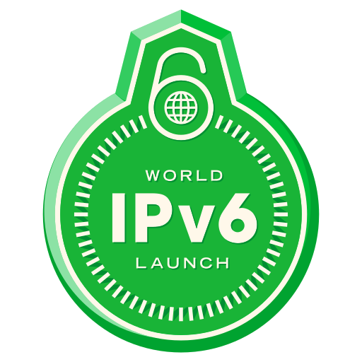 Datei:World IPv6 launch badge.svg